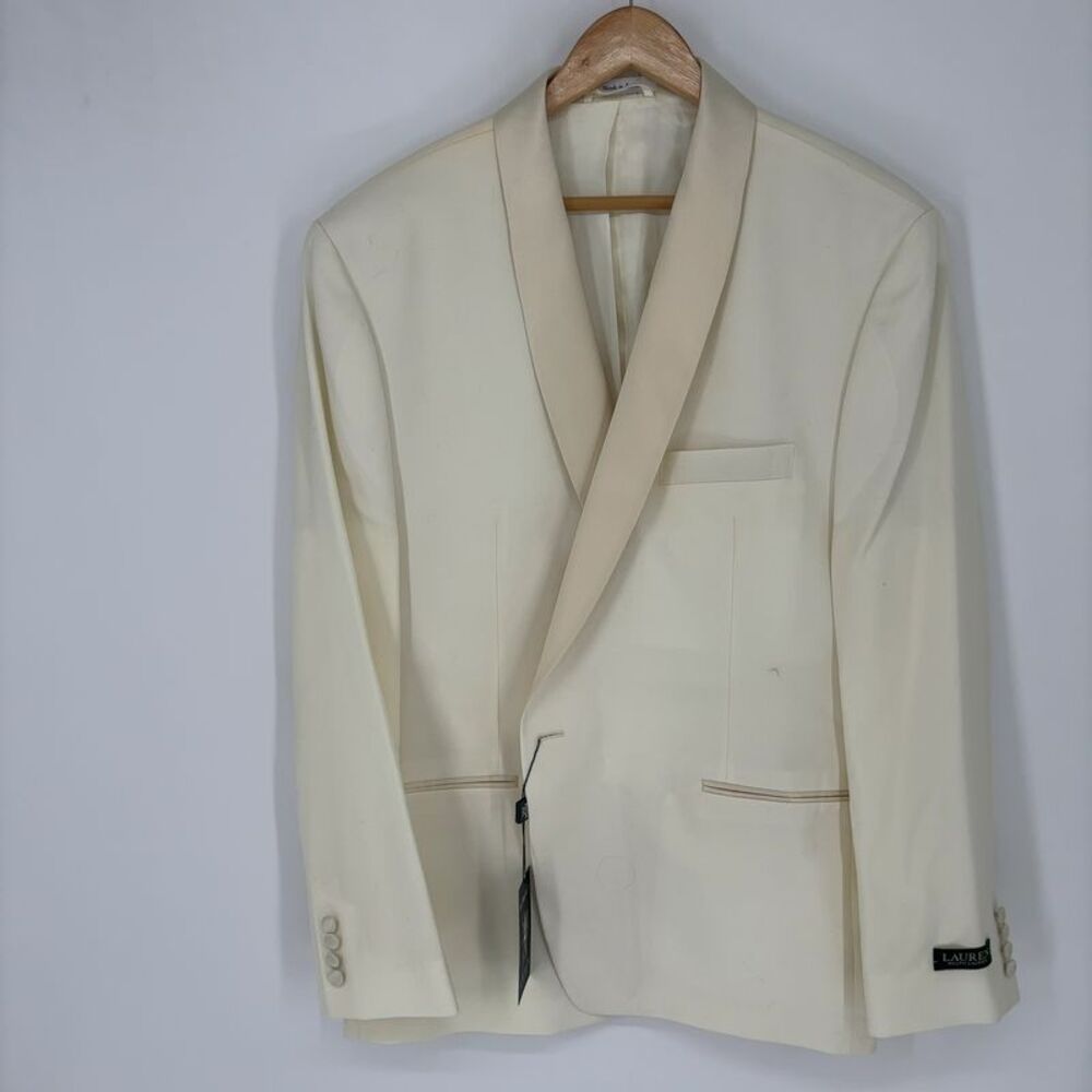 Ralph Lauren Suit Jacket in Cream